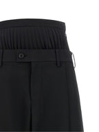 Black Wool Pants