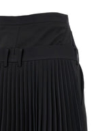 Black Wool Pants