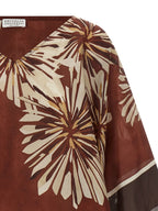 Bordeaux Silk Blouse