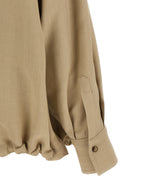 Beige Viscose Blouse