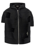 Black Wool Shell Jacket