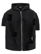Black Wool Shell Jacket