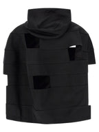 Black Wool Shell Jacket