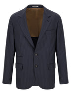 Blue Virgin Wool Blazer