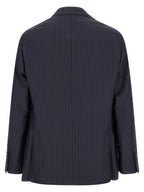 Blue Virgin Wool Blazer