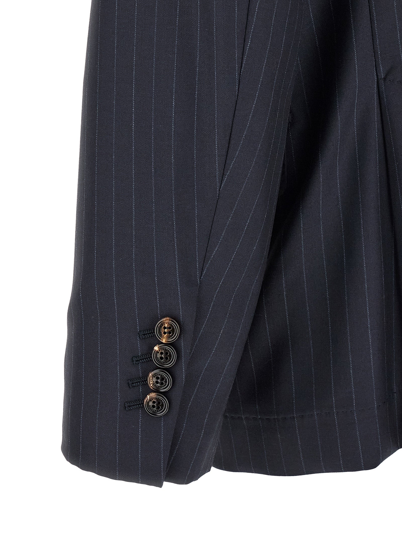 Blue Virgin Wool Blazer