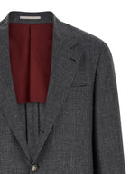 Gray Wool Blazer
