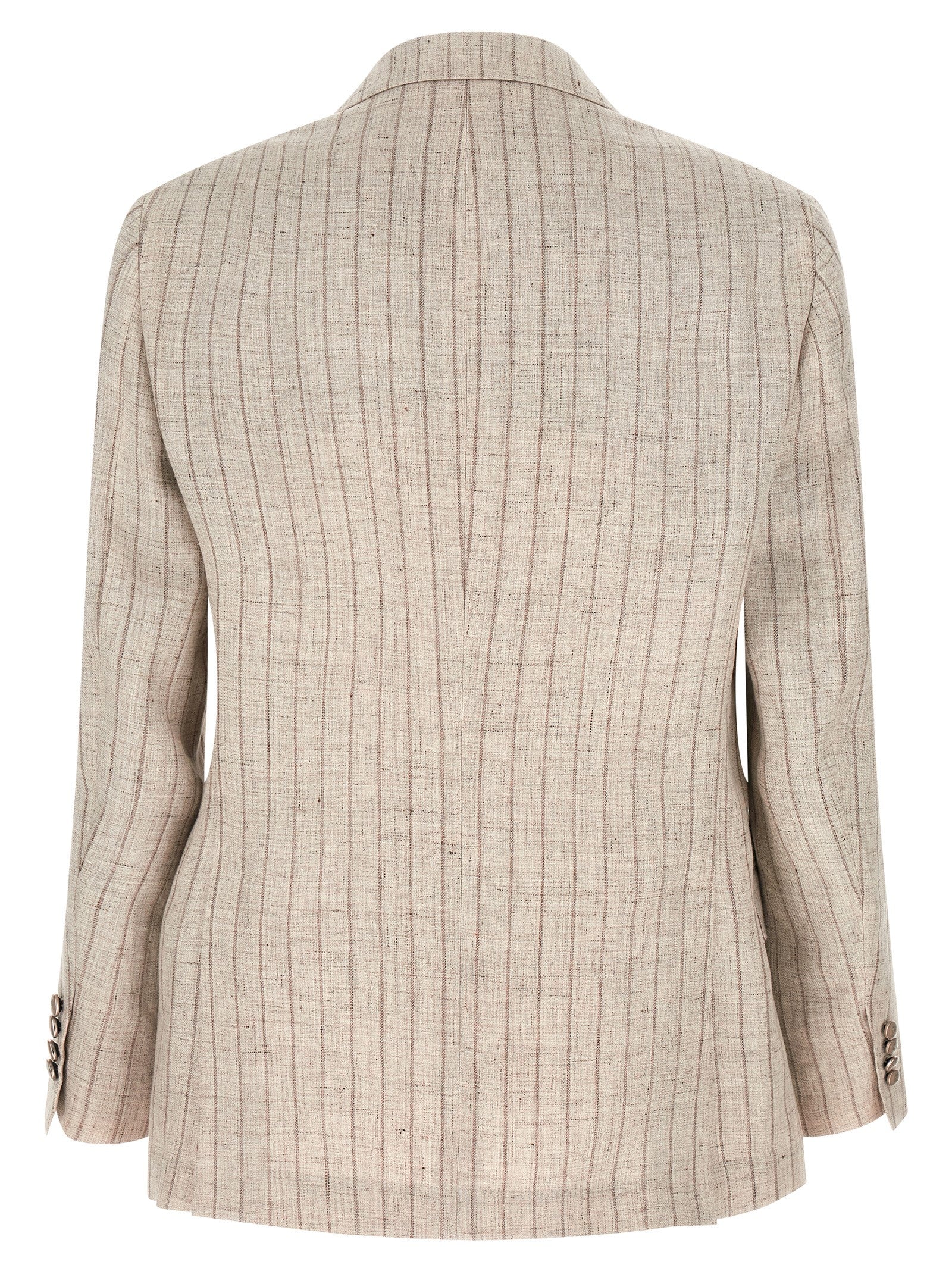Gray Linen Blazer