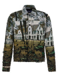 Multicolor Polyester Jacket