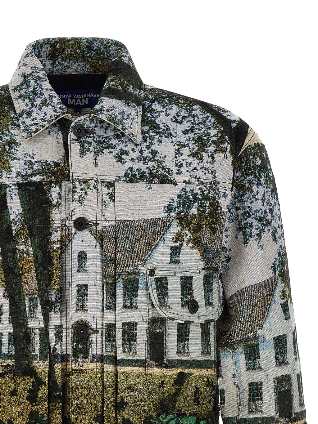 Multicolor Polyester Jacket