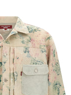 Multicolor Rayon Denim Jacket