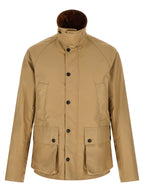 Beige Nylon Shell Jacket