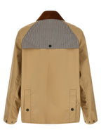 Beige Nylon Shell Jacket