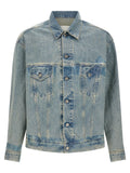 Blue Cotton Denim Jacket