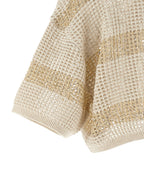Beige Cotton Cardigan