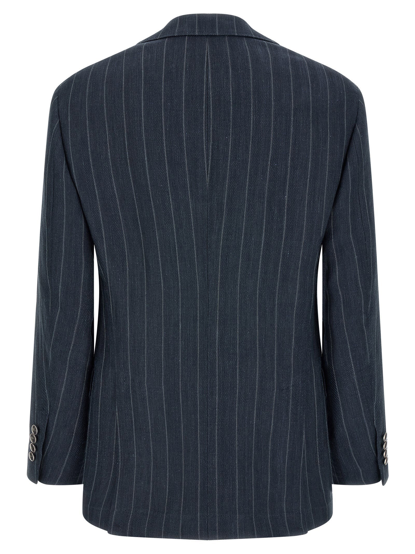 Blue Hemp Blazer