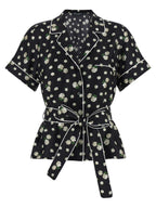 Black Silk Blouse