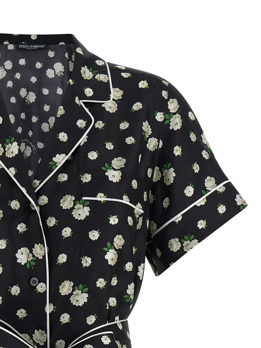 Black Silk Blouse