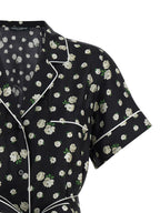 Black Silk Blouse