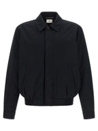 Black Cotton Shell Jacket