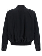Black Cotton Shell Jacket