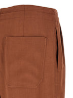 Multicolor Viscose Casual Pants