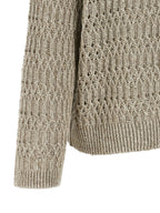 Beige Linen Cardigan