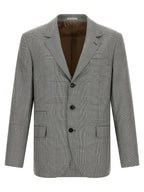 Gray Virgin Wool Blazer