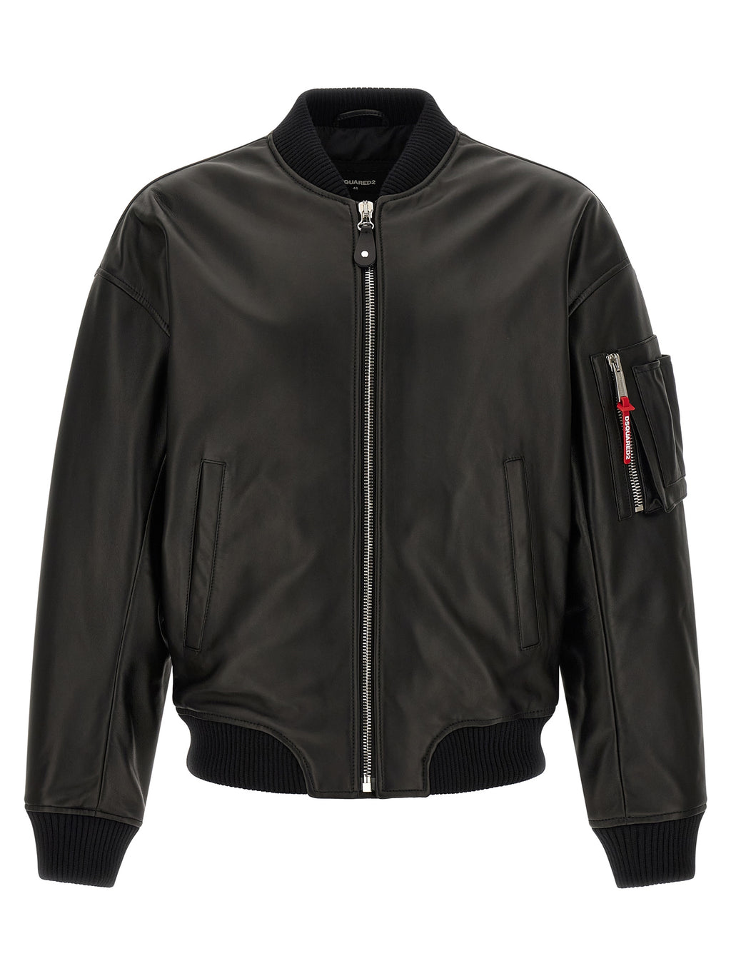 Black Leather Leather Jacket