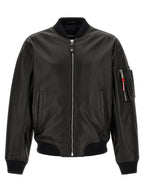 Black Leather Leather Jacket