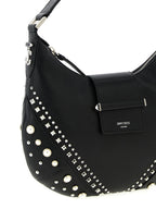White Lamb Leather Shoulder Bag