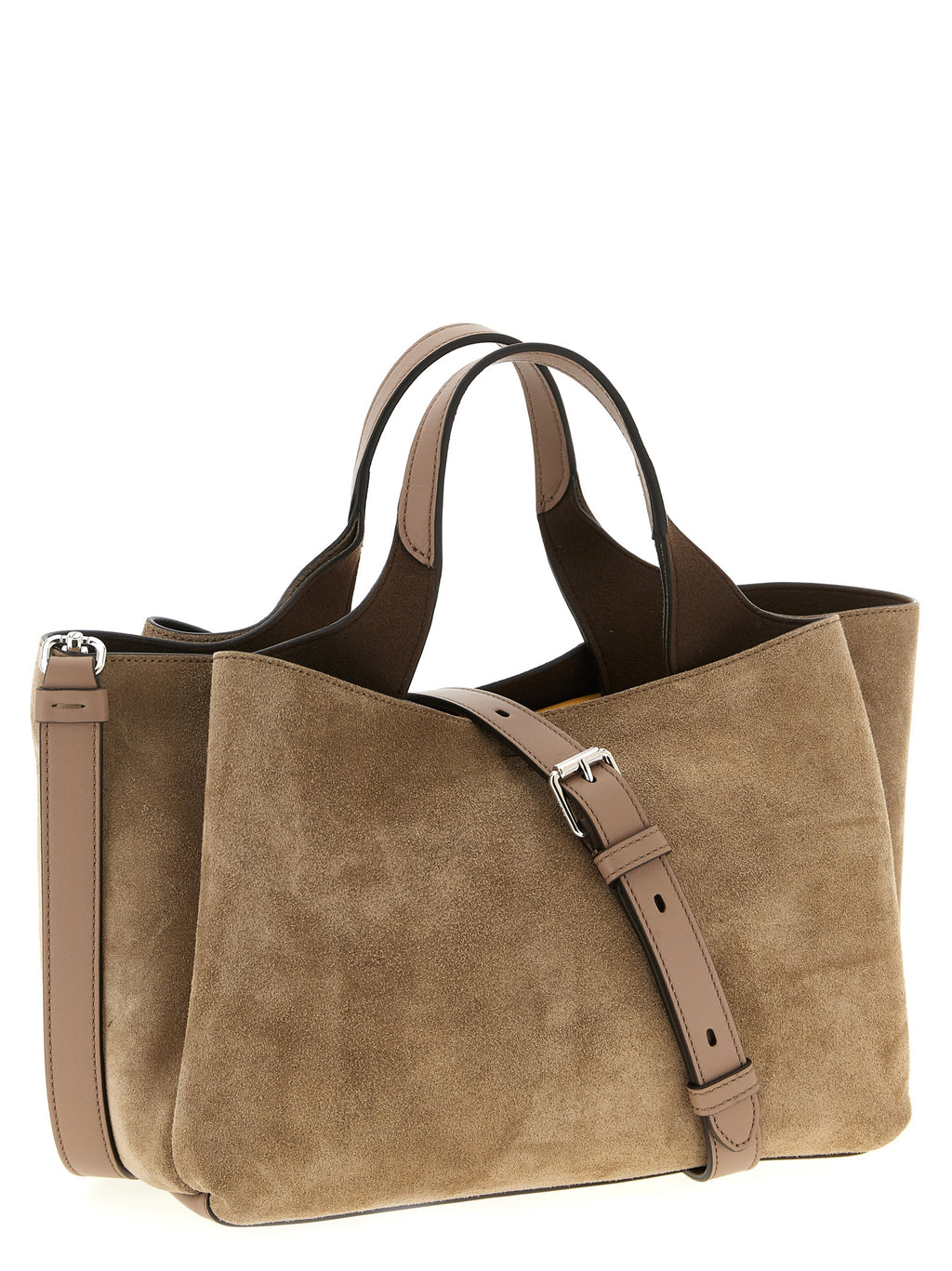 Beige Calfskin Handbag