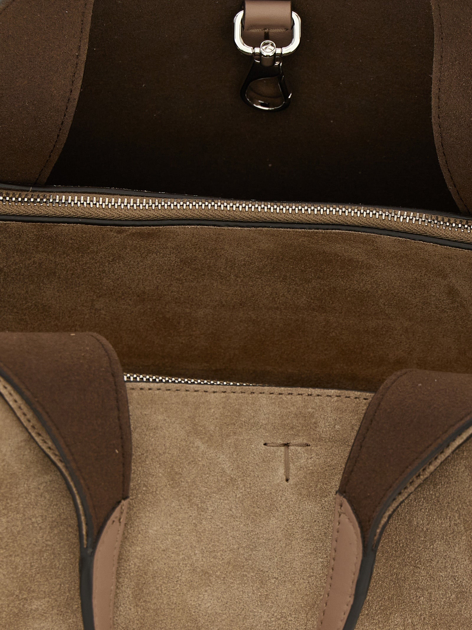 Beige Calfskin Handbag