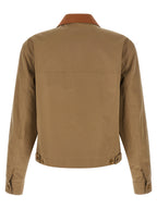 Beige Cotton Jacket
