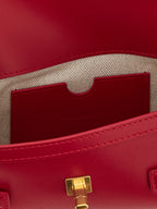 Fuchsia Calfskin Clutch Bag