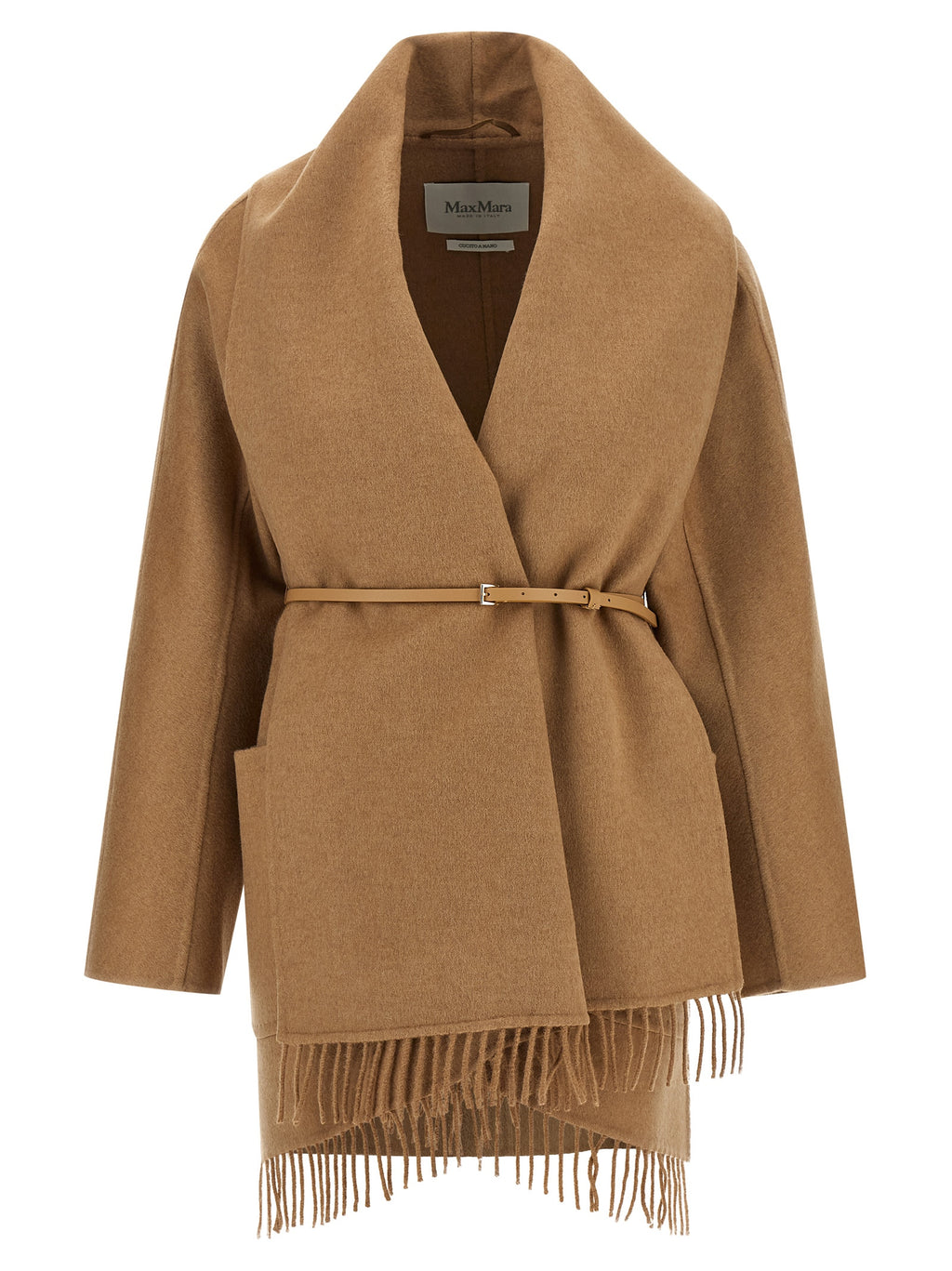 Beige Camel Hair  Coat