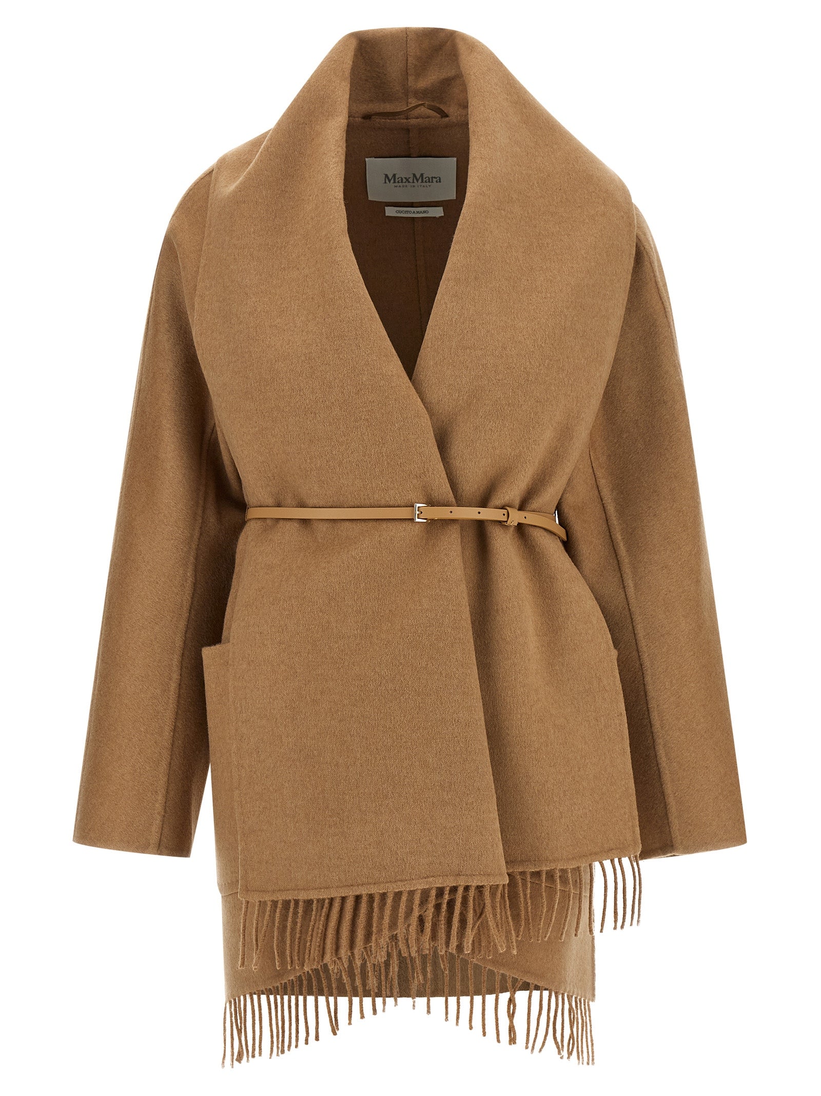 Beige Camel Hair  Coat
