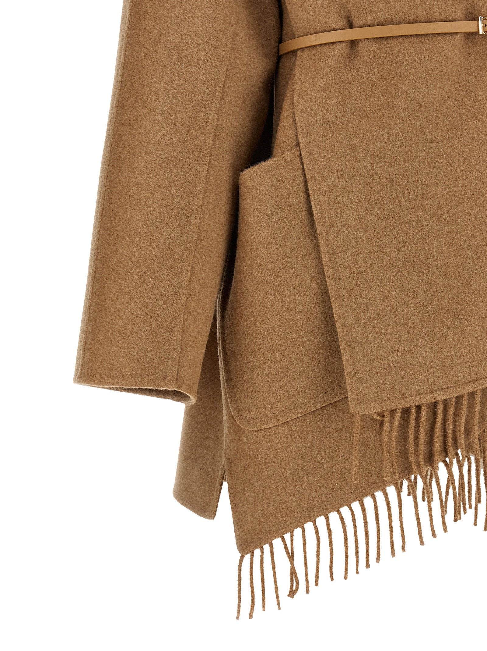 Beige Camel Hair  Coat