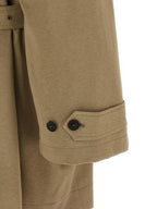 Beige Cotton Coat