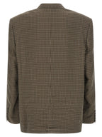 Brown Lyocell Blazer