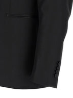 Black Virgin Wool Two-Piece Suit
