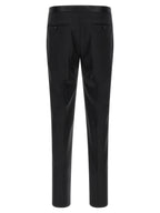 Black Virgin Wool Two-Piece Suit