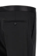 Black Virgin Wool Two-Piece Suit