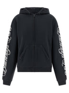 Black Cotton Sweatshirt