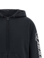 Black Cotton Sweatshirt