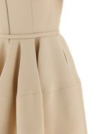 Multicolor Wool Short Dress
