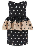 Black Silk Short Dress