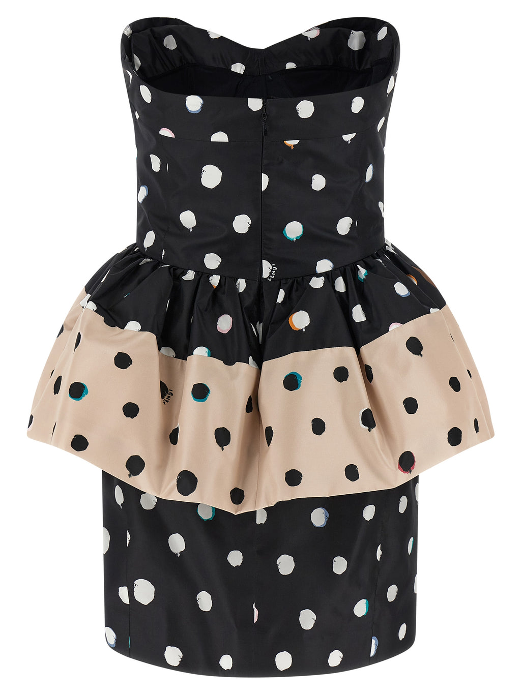 Black Silk Short Dress