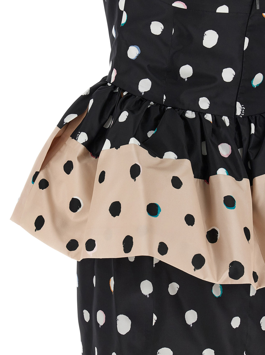 Black Silk Short Dress