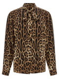 Brown Silk Blouse
